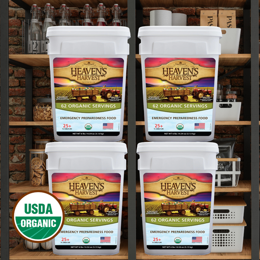 1 Month USDA Organic Emergency Food Supply