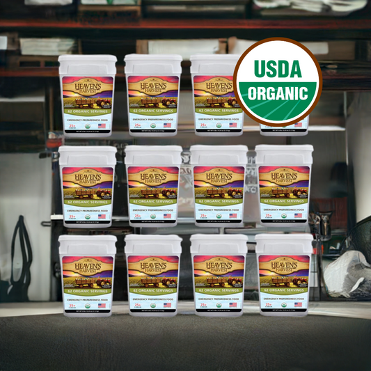 3 Month USDA Organic Emergency Food Supply