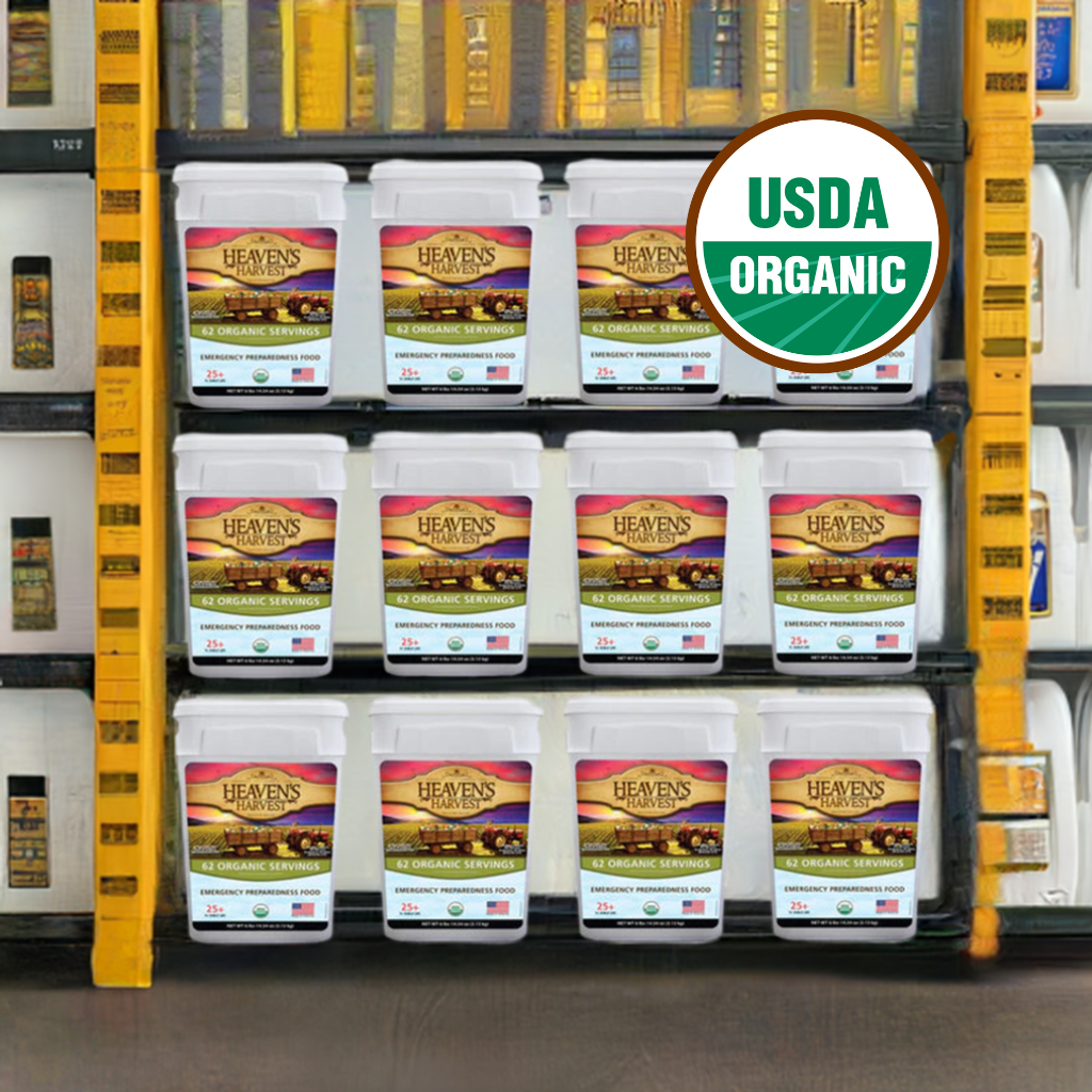 3 Month USDA Organic Emergency Food Supply