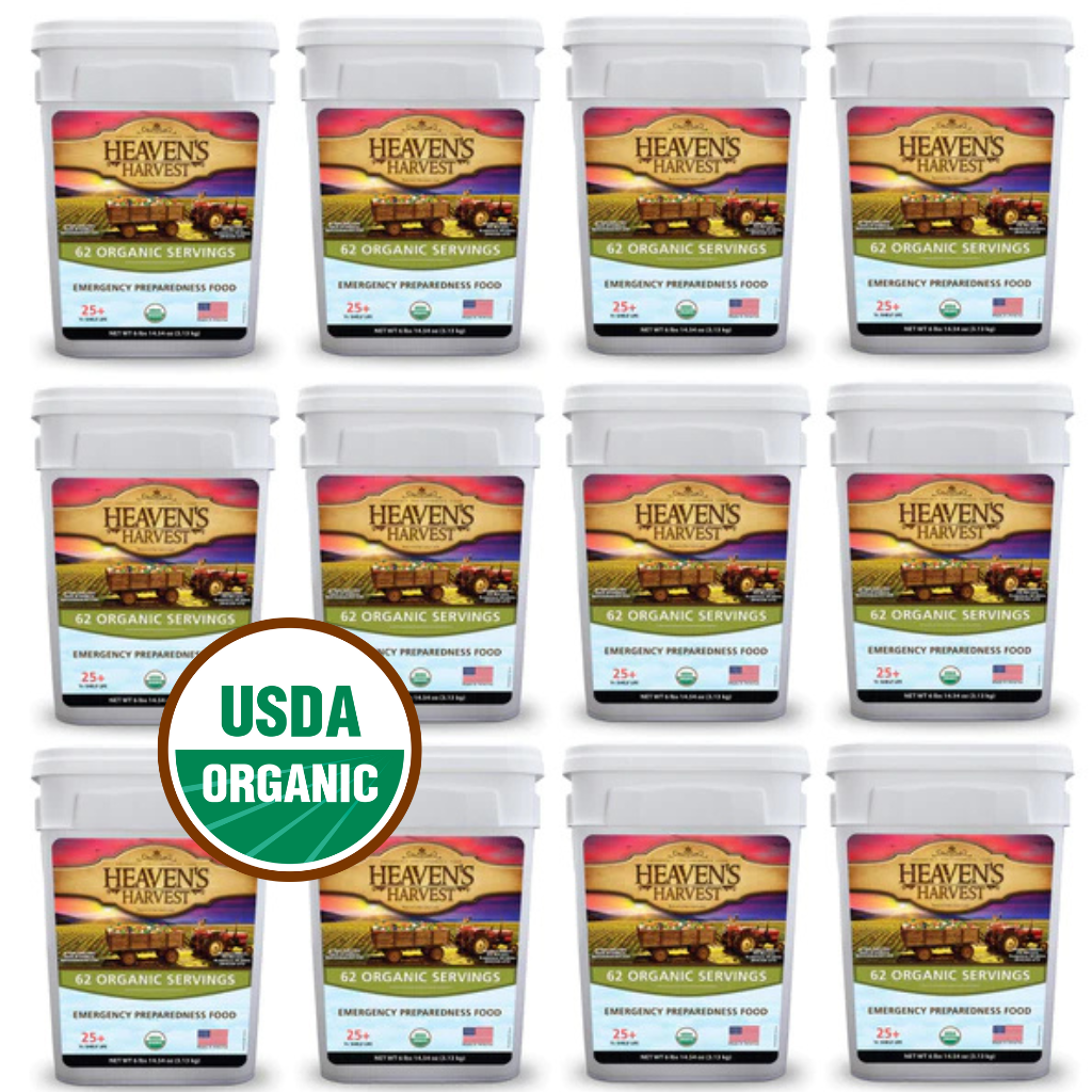 3 Month USDA Organic Emergency Food Supply